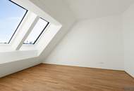 ERSTBEZUG mit DACHTERRASSE | DG-Maisonette Nähe Alte Donau | Traumhafter Fernblick | Teils hofseitig | Fernwärme | TG-Stellplatz optional | Ideal für Anleger oder Eigennutzer | Nachhaltiges Projekt