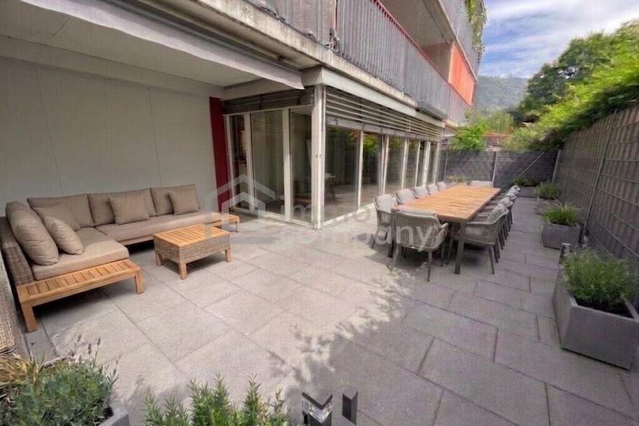 DORNBIRN-Gartenwohnung/Terrassenwohnung, ca. 57 m2 + beheizter, ganzjährig nutzbarer Wintergarten ca. 19 m2, Gesamt-Wohn-NFL ca. 76 m2, Wohnempfinden/Wohlfühl-Atmosphäre wie in einer 3-Zimmer-Wohnung, inkl. 1 TG. + Kellerabteil., Wohnung-kauf, 375.000,€, 6850 Dornbirn
