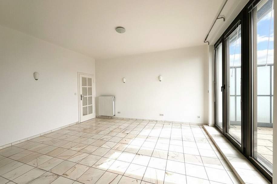 NÄHE STAATSOPER- ruhig gelegene 3 Zimmer Wohnung mit 40m² Terrasse im Dachgeschoss (9. Etage)!, Wohnung-miete, 2.857,23,€, 1010 Wien 1., Innere Stadt