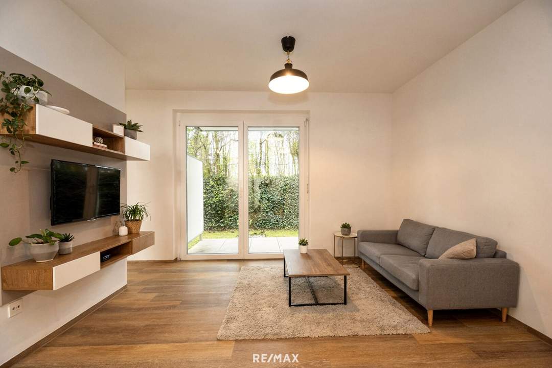 Barrierefreie Eigentumswohnung mit Küche, Terrasse & Parkplatz in zentraler Lage – nähe BMW!