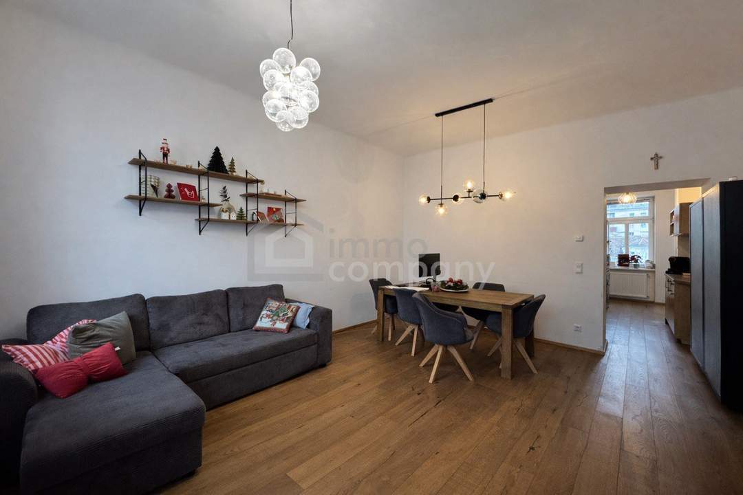 ALTBAU-TRAUM mit BALKON | 3 ZIMMER | RUHELAGE | U3 NÄHE