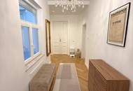 Zeitlose Eleganz trifft modernen Wohnkomfort – stilvoll sanierte 3,5-Zimmer-Altbauwohnung mit Designküche, zwei Außenflächen &amp; Toplage nahe dem Türkenschanzpark