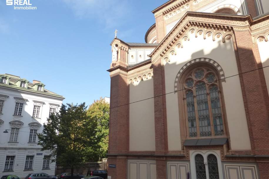 Modern sanierter Altbaucharme - Kirchenblick - perfekte Stadtwohnung an der Grenze zum 8. Bezirk - ruhige Lage, Wohnung-kauf, 330.000,€, 1070 Wien 7., Neubau