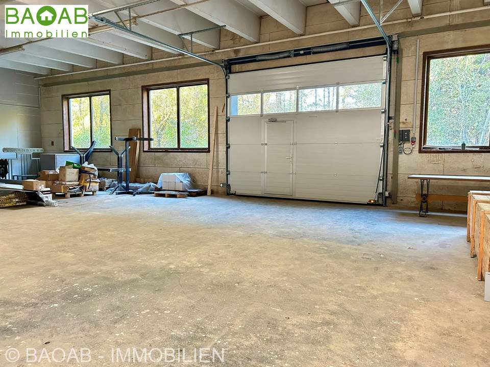 LAGERHALLE/WERKSTATT | 272m² | 3,86m RH | RAMPE | TOP INFRASTRUKTUR | NÄHE FAAKERSEE | TOP CHANCE