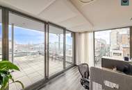 Design Loft auf 2 Etagen mit Balkon und Terrasse in der Brotfabrik Wien!