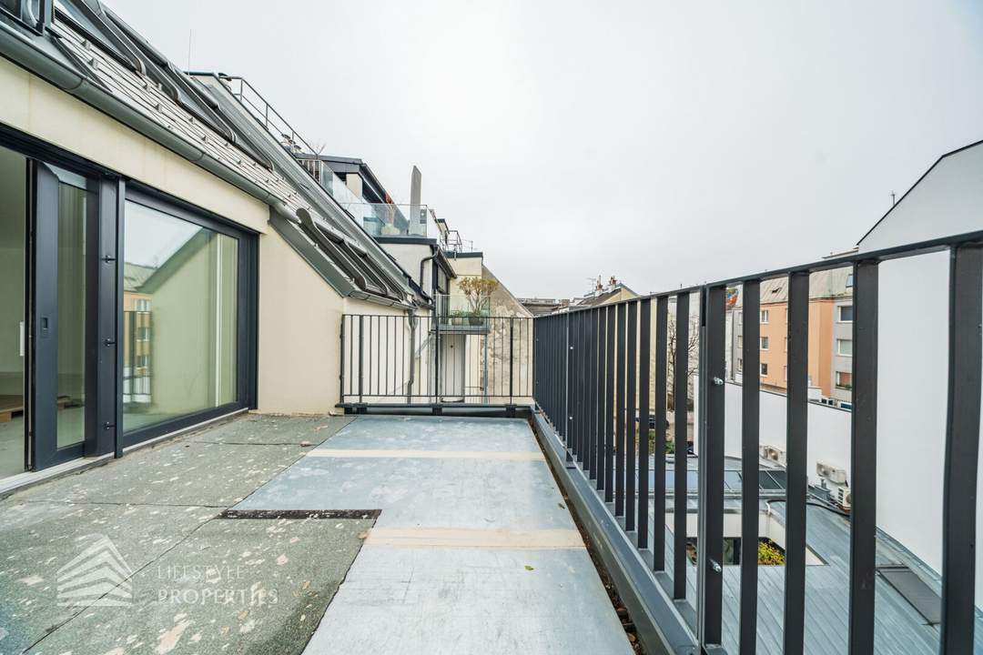 Erstbezug 4-Zimmer Wohnung mit Balkonen, Nähe Aumannplatz