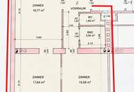 / 3 ZIMMER / TEILMÖBLIERT / AB SOFORT VERFÜGBAR / 21. BEZIRK