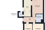 Wohnen wie im Neubau – stilvoll kernsanierte 3-Zimmer-Wohnung mit südseitiger Loggia in ruhiger Grünlage von Graz-Gösting