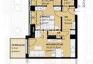 Charmant &amp; kompakt: Provisionsfreie 2-Zimmer-Dachgeschoßwohnung mit Balkon