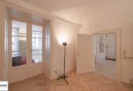 Wohnen am Stadtpark! Altbau mit großen Kellerräumlichkeiten z.B. als Galerie / Studio - sofort beziehbar!