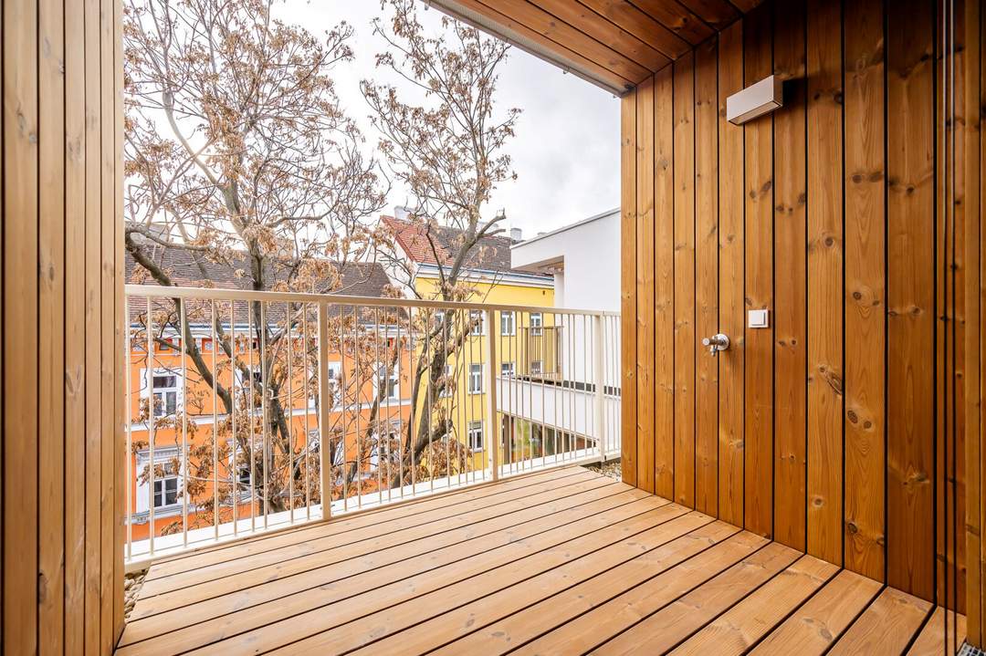 schöner Rückzugsort inmitten der Stadt mit sonniger Terrasse - ERSTBEZUG ab März!