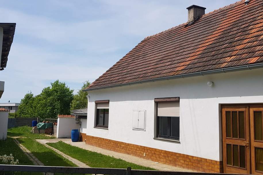 Einfamilienhaus mit Nebengebäuden und Garten, Haus-kauf, 170.000,€, 7534 Güssing