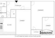 ICH BIN ZU KAUFEN - Helle 3-Zimmerwohnung mit Klimaanlage, Loggia und Fernblick!