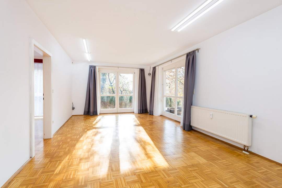 Ihr Rückzugsort in Graz: 2-Zimmer-Wohnung mit 100 m² Garten