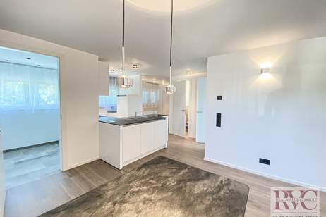 Hochwertig sanierte, sehr ruhige 2-Zimmer-Wohnung mit Balkon, Weitblick &amp; Tiefgarage in Salzachnähe, Wohnung-miete, 1.650,00,€, 5020 Salzburg(Stadt)