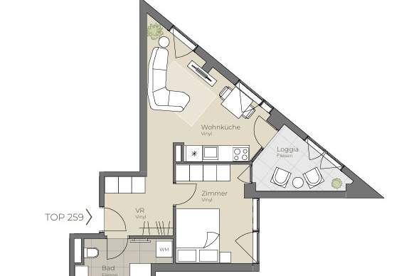 NEU, MODERN, ZENTRAL, Wohnung-miete, 816,93,€, 4020 Linz(Stadt)