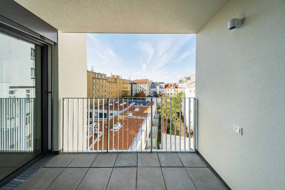 Wohnjuwel mit Loggia – Stilvoller Neubautraum im 4. Liftstock, Wohnung-kauf, 588.900,€, 1050 Wien 5., Margareten