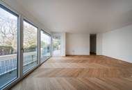 Stock im Weg - Elegante Gartenwohnung mit großzügigem Balkon