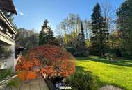 Landhaus, Park und viel Wald