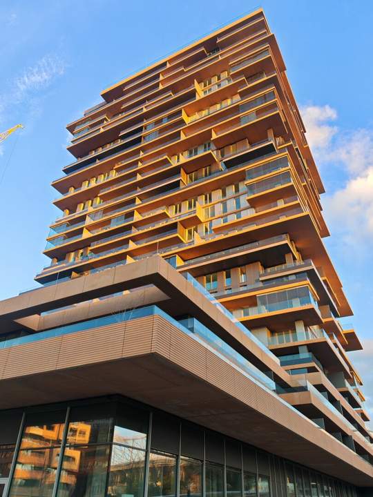 Grünblick beim Stadion