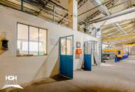 2213 Bockfließ 970 m² große Gewerbehalle Nähe Wien mit Photovoltaik-Anlage