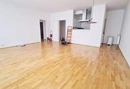 UNBEFRISTETET, INNSTRASSE, gepflegte 89 m2 Altbau, Wohnküche, 2 Zimmer, Wannenbad, Parketten, Hofruhelage