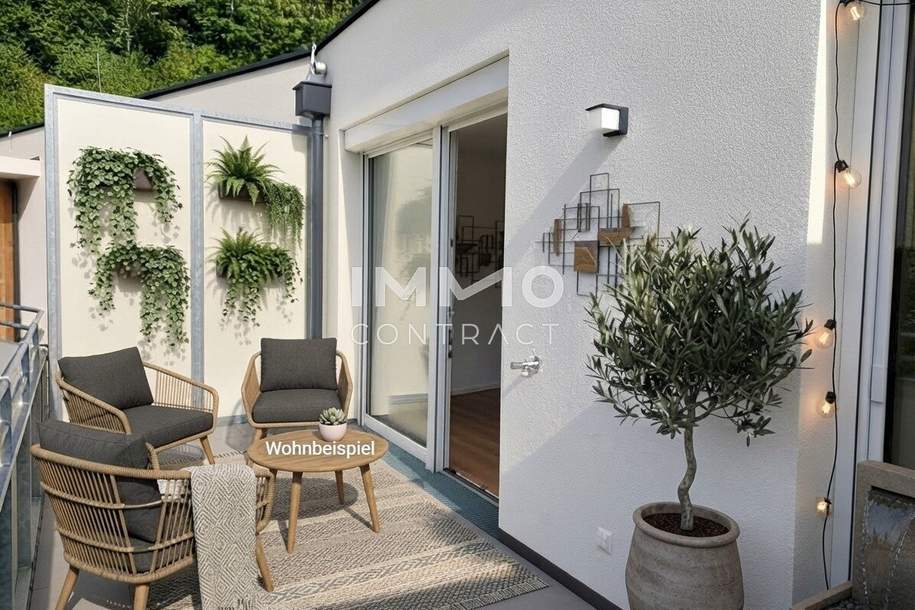 Moderne 75m² Wohnung, Erstbezug,gefördert, Miete mit Kaufoption, Wohnung-legalform.mietkauf, 510,€, 3264 Scheibbs
