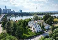Luxuriöse Doppelhaushälfte an der Alten Donau