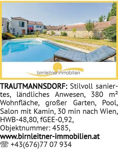 Stilvoll saniertes, ländliches Anwesen, 380 m² Wohnfläche, großer Garten, Pool, Salon mit Kamin