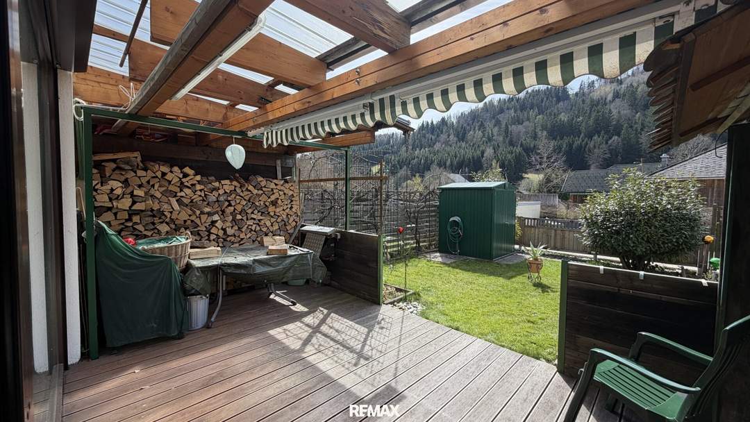 Wohnen mit Bergblick – Charmantes Reihenhaus in naturnaher Lage von Ramsau