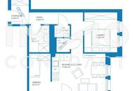 NEU! 3 Zimmer möblierte Wohnung mit traumhaften Ausblick nähe U1