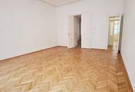 INNENSTADTLAGE, Spiegelgasse, 95 m2 Altbau mit Balkon, 2 Zimmer, Komplettküche, Wannenbad, Parketten, 4. Liftstock, Am-Graben-Nähe