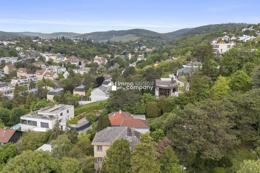 Bestlage über den Dächern von Wien - seltenes Grundstück mit Panoramablick, Grund und Boden-kauf, 3.500.000,€, 1190 Wien 19., Döbling