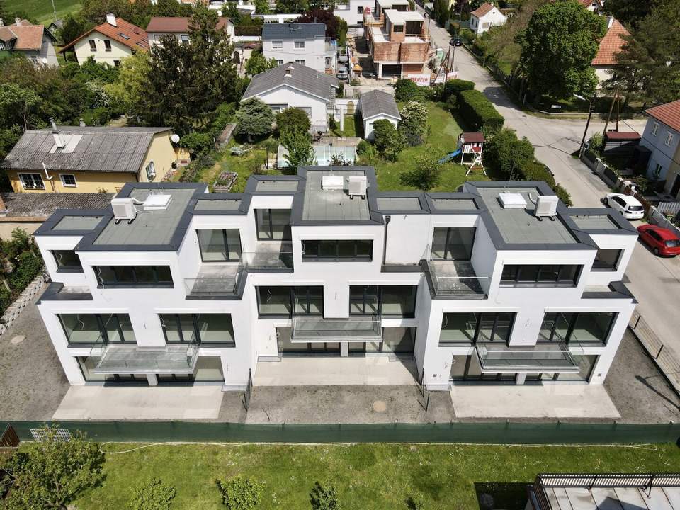 Belagsfertiges Eckreihenhaus in Grünruhelage mit perfekter Raumaufteilung am Stadtrand Wiens