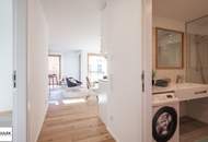 Neubauwohnung mit Süd-Loggia in belebter & beliebter Lage mieten (nähe U3/U6/Mariahilfer Straße) - ab 1.2.27!