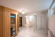 GARTENWOHNUNG mit Biotop, Sauna & Garage