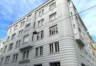 MÖLLWALDPLATZ, U1-NÄHE, 124 m2 ALTBAU, Wohnküche, 2 Zimmer, klimatisiert, 2 Bäder, Parketten, Loggia, 1. Liftstock, provisionsfrei