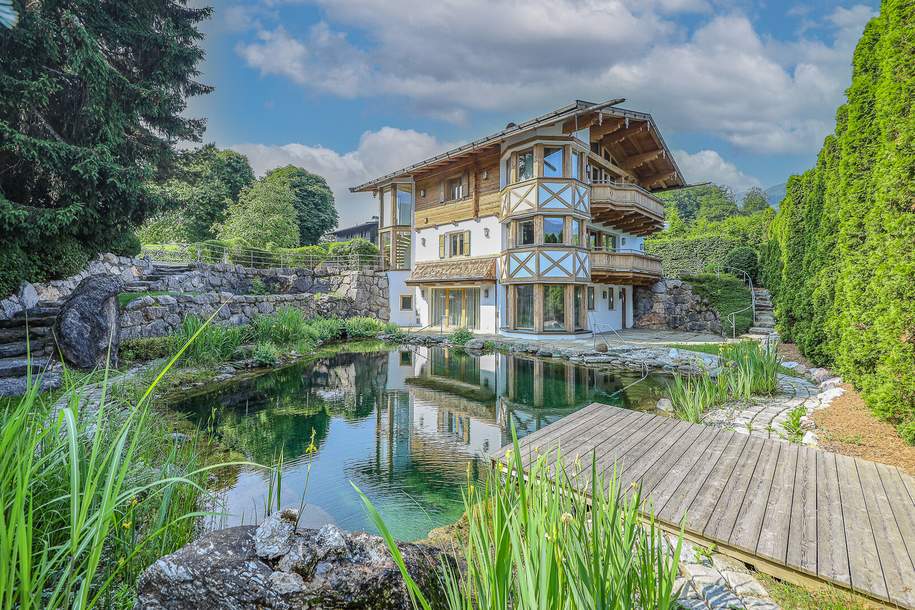 Freizeitwohnsitz in prominenter Toplage auf der Bichlalm, Haus-kauf, 13.750.000,€, 6370 Kitzbühel