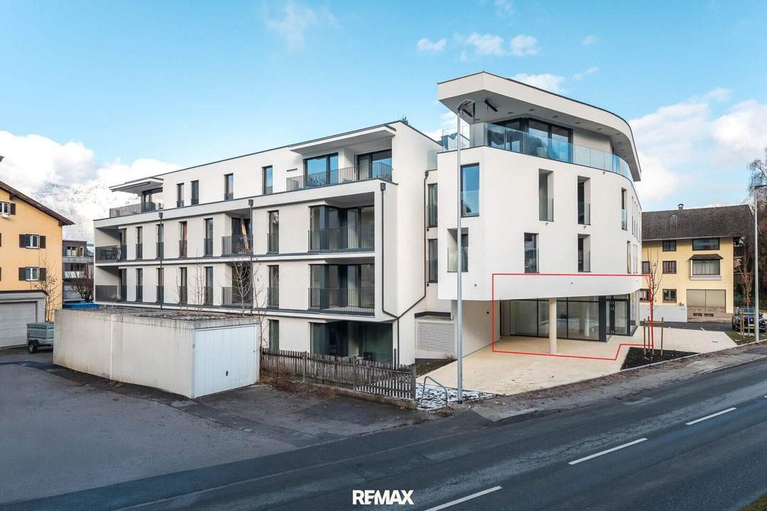 Neubau-Geschäftslokal in Wörgl zu kaufen!