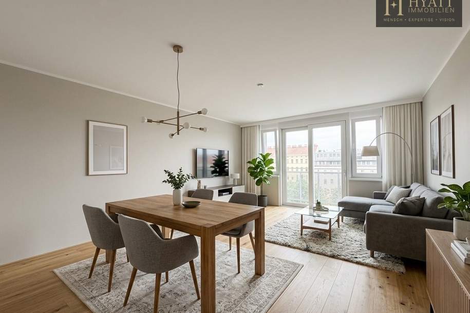 Urban wohnen, überraschend ruhig leben – stilvoll sanierter Altbau mit Lift, Freiflächen und moderner Energietechnik, Wohnung-kauf, 299.000,€, 1070 Wien 7., Neubau