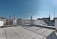 THE TEMPTATION - Penthouse - Stadtblick - 1 Ebene mit Terrasse + Dachterrasse