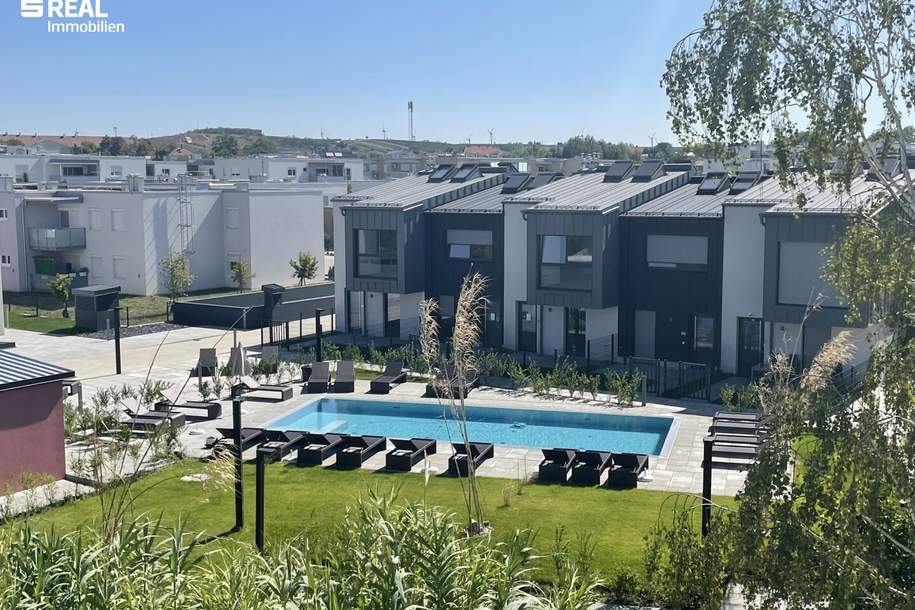 Stilvoll wohnen mit exklusivem Wellnessbereich – 3-Zimmer-Wohnung mit Außenbereich - inkl. Heizung und Tiefgaragenplatz, Wohnung-miete, 1.399,45,€, 7100 Neusiedl am See