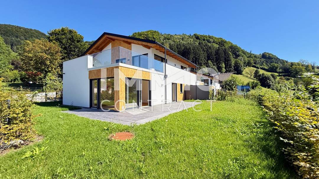 Gartenwohntraum mit großer Sonnenterrasse – SEE.LEBEN Mondsee