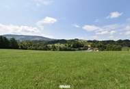 Voll erschlossener 1.074 m² Baugrund mit traumhaftem Ausblick in ruhiger &amp; grüner Lage!