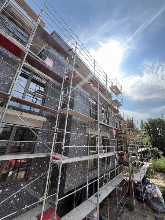 Einzigartig am Wienfluss: Gartenwohnung mit Terrasse, 4 Zimmer, Erstbezug