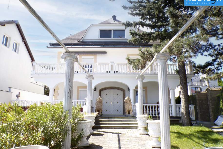 Repräsentative Villa am Schafberg mit Gartenidylle und Weitblick, Haus-miete, 10.890,00,€, 1170 Wien 17., Hernals