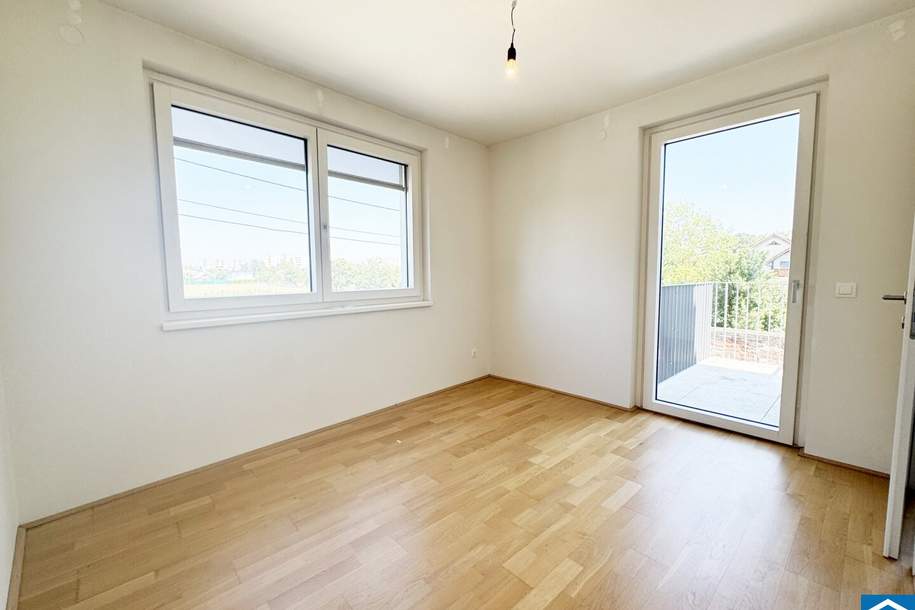 LEO XXI - Moderne 2-Zimmerwohnung mit Balkon! Ideale Balance zwischen Stadt und ländlichem Charme, Wohnung-miete, 799,00,€, 1210 Wien 22., Donaustadt