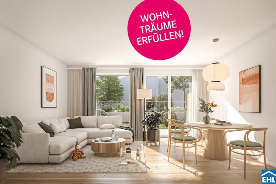 LIESING GARDENS als Vorsorgeobjekt: Urbanes Wohnen im Grünen für Ihre Zukunft, Wohnung-kauf, 199.000,€, 1230 Wien 23., Liesing