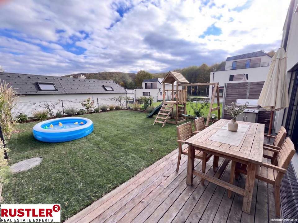 Der Sommer beginnt hier | Reihenhaus mit Badeteich &amp; PV-Anlage | Provisionsfrei
