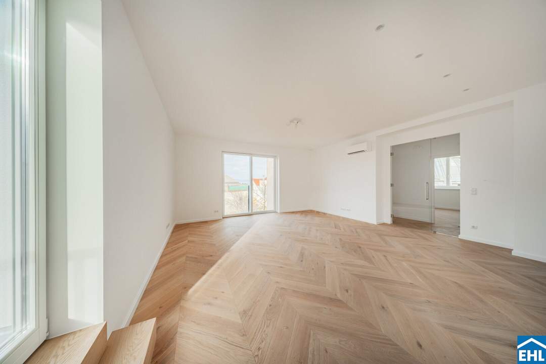Exklusives Dachgeschossjuwel nahe Alois-Drasche-Park – Erstbezug mit großzügiger Terrasse!